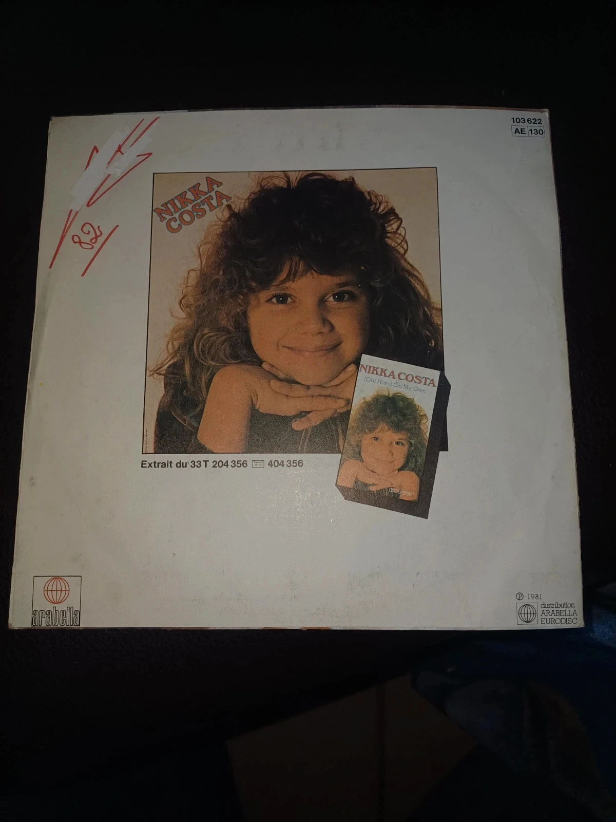 45rpm vinyl record Nikka Costa label Arabella – photo 2